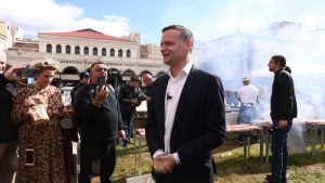 Δούκας: «Στη Βαρβάκειο σήμερα γίναμε όλοι μια παρέα»