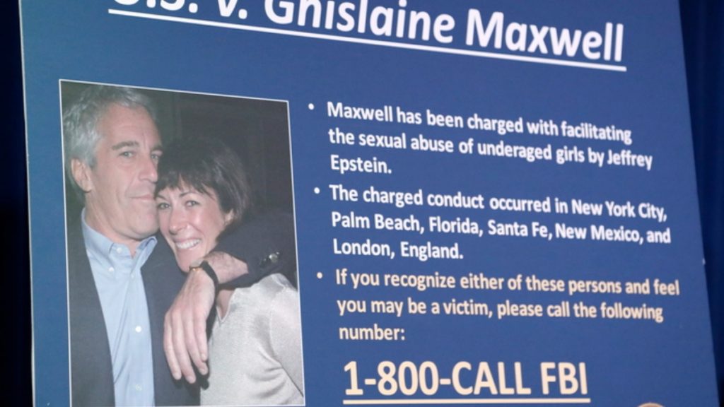 Υπόθεση Επστάιν: «Η Μάξγουελ  θα μιλήσει αν της δώσει χάρη ο πρόεδρος Τραμπ» είπε δικηγόρος της