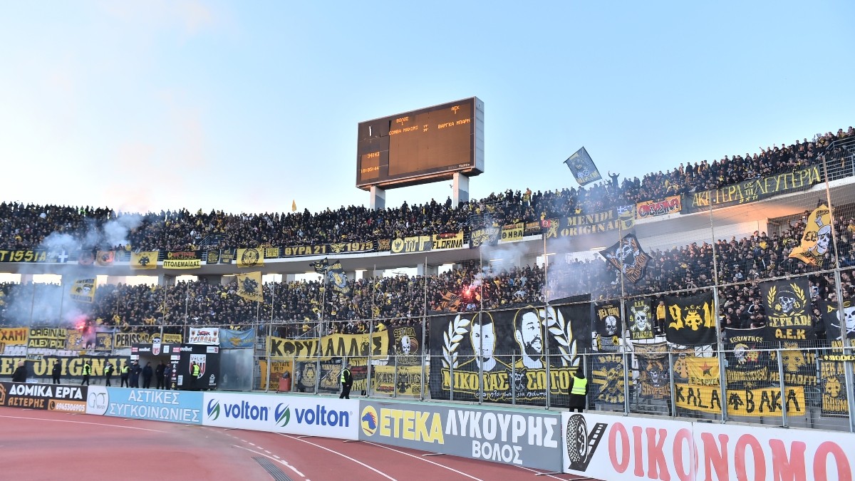 ΑΕΚ: Τιμωρήθηκε με 18.000 ευρώ για τα περισταστικά στο Πανθεσσαλικό