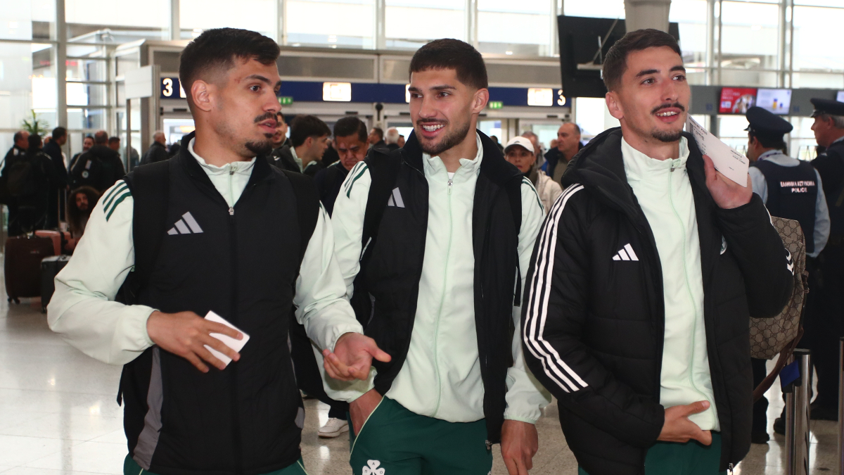 Παναθηναϊκός: Αναχώρησε για την Σεβίλλη η ομάδα του Ράφα Μπενίτεθ ενόψει της ρεβάνς με την Μπέτις (φωτογραφίες)