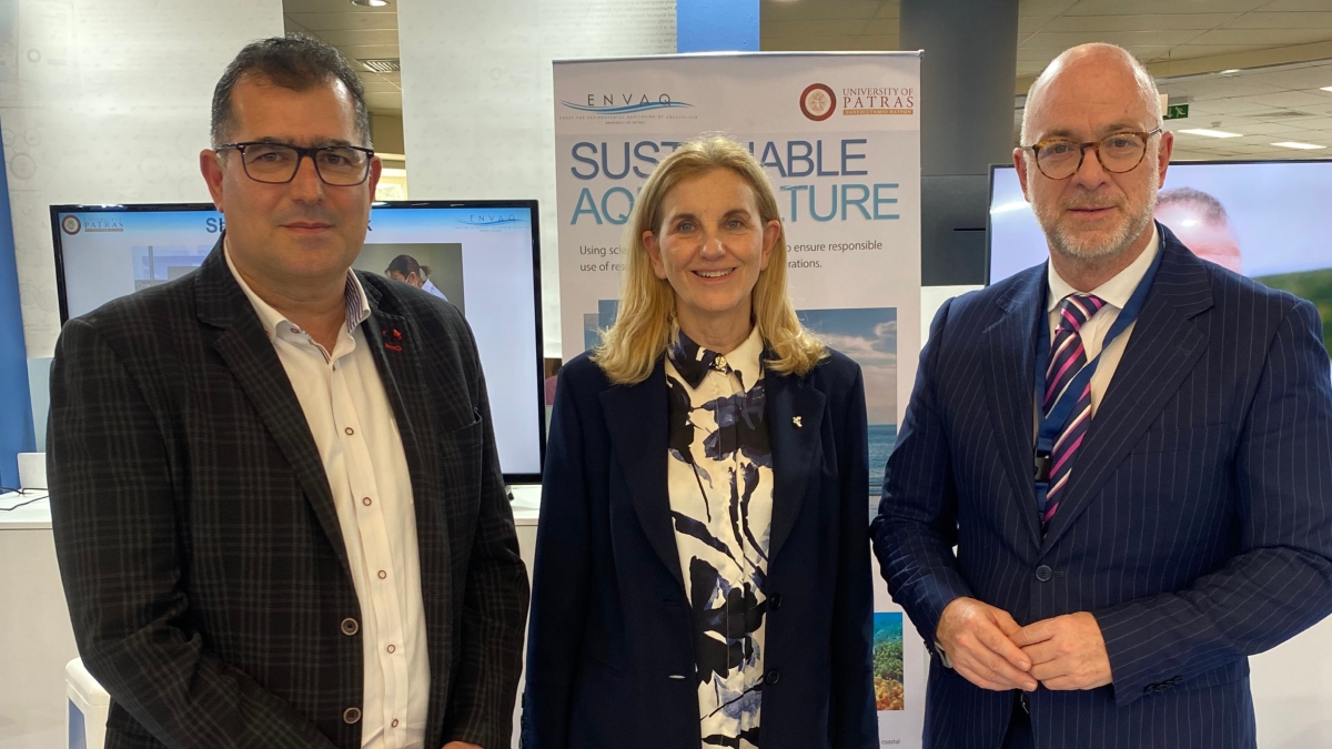 Υπογραφή Μνημονίου Συνεργασίας μεταξύ Πανεπιστημίου Πατρών και Ελληνικής Οργάνωσης Παραγωγών Υδατοκαλλιέργειας