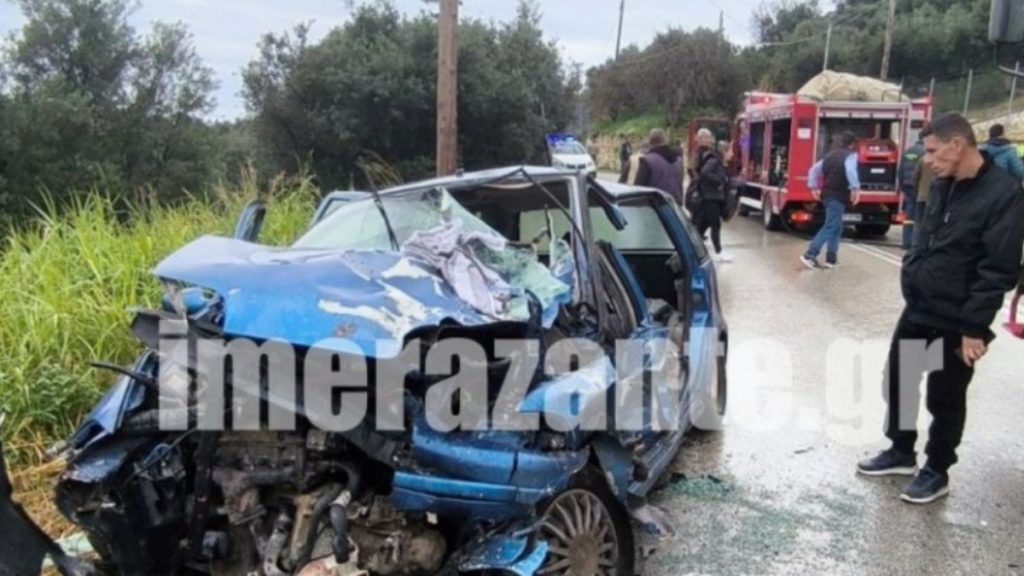 Τραγωδία στη Ζάκυνθο: Πέθανε ο οδηγός του ΙΧ που είχε τραυματιστεί στο τροχαίο με λεωφορείο