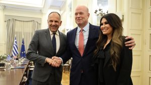 Κίμπερλι Γκίλφοϊλ: “Υπερήφανες οι ΗΠΑ που έχουν συμμάχους όπως η Ελλάδα”