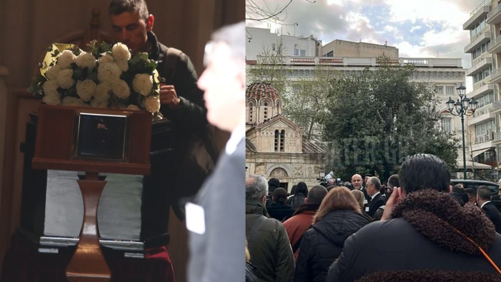 Μαρινέλλα: Στο παρεκκλήσι της Μητρόπολης Αθηνών η σορός της – Πλήθος κόσμου στο λαϊκό προσκύνημα (Εικόνες)