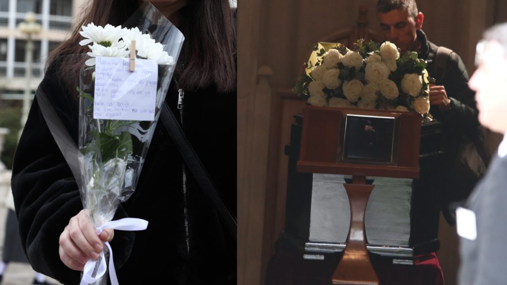 Κηδεία Μαρινέλλας: Πλήθος κόσμου στο παρεκκλήσι της Μητρόπολης Αθηνών για το λαϊκό προσκύνημα στη σορό της (Εικόνες)