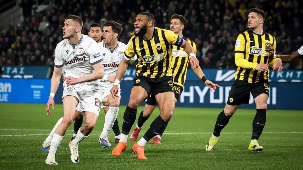 ΑΕΚ – Λάρισα 1-0: Ζορίστηκε αλλά πάτησε ξανά κορυφή με Μουκουντί