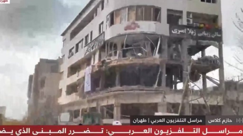 Τεχεράνη: Πύραυλος χτύπησε το Al Araby TV – Διακόπηκε η ζωντανή μετάδοση (Βίντεο)