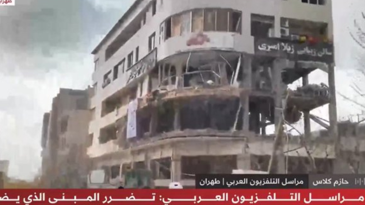 Τεχεράνη: Πύραυλος χτύπησε το Al Araby TV – Διακόπηκε η ζωντανή μετάδοση (Βίντεο)