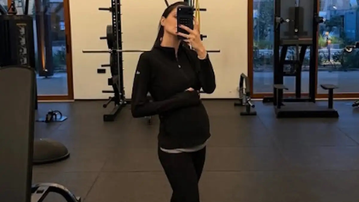 Η Αλεξάνδρα Νίκα δείχνει πόσο έχει μεγαλώσει η κοιλιά της (Εικόνες)