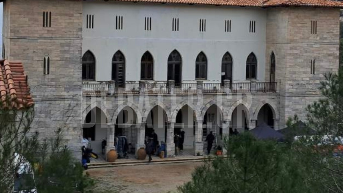 Μέχρι αύριο τα γυρίσματα του Brad Pitt στον Πύργο της Δουκίσσης Πλακεντίας στην Πεντέλη