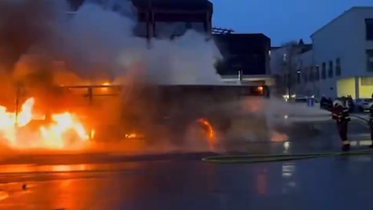 Ελβετία: Μυστήριο με τον άνδρα που αυτοπυρπολήθηκε σε λεωφορείο – Σε σοβαρή κατάσταση 3 άτομα (βίντεο)