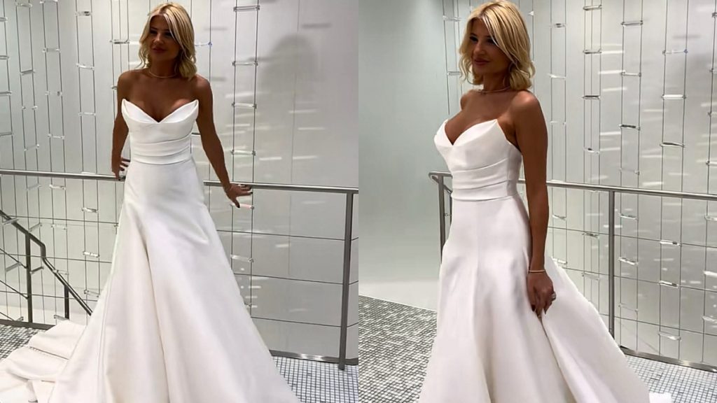 Φαίη Σκορδά: Το εντυπωσιακό νυφικό που φόρεσε λίγο πριν τον γάμο της με τον Αλέξανδρο Αθανασιάδη (vid)