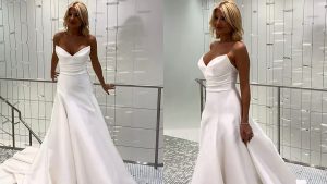 Φαίη Σκορδά: Το εντυπωσιακό νυφικό που φόρεσε λίγο πριν τον γάμο της με τον Αλέξανδρο Αθανασιάδη (vid)