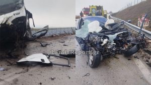 Τραγωδία στην Φθιώτιδα: Νεκρός 21χρονος οδηγός μετά από μετωπική με λεωφορείο (βίντεο + εικόνα)