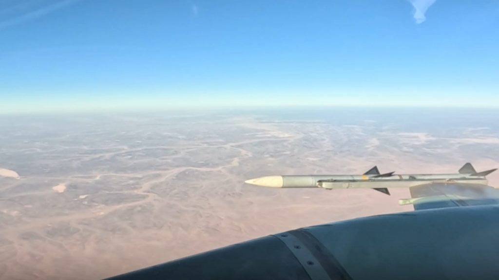 Ισραήλ: Στη δημοσιότητα βίντεο από το πιλοτήριο αεροσκάφους πάνω από το Ιράν