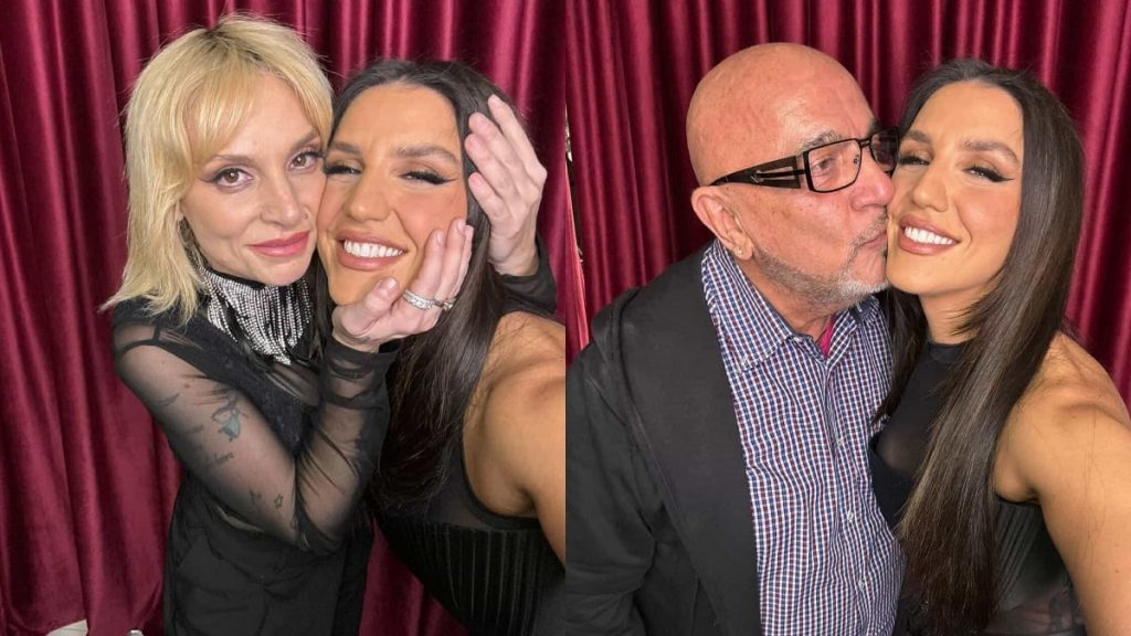 Ιουλία Καλλιμάνη: Στιγμές συγκίνησης και αποθέωσης, όταν υποδέχτηκε on stage την Ελεονώρα και τον Γιάννη Ζουγανέλη (Εικόνες)