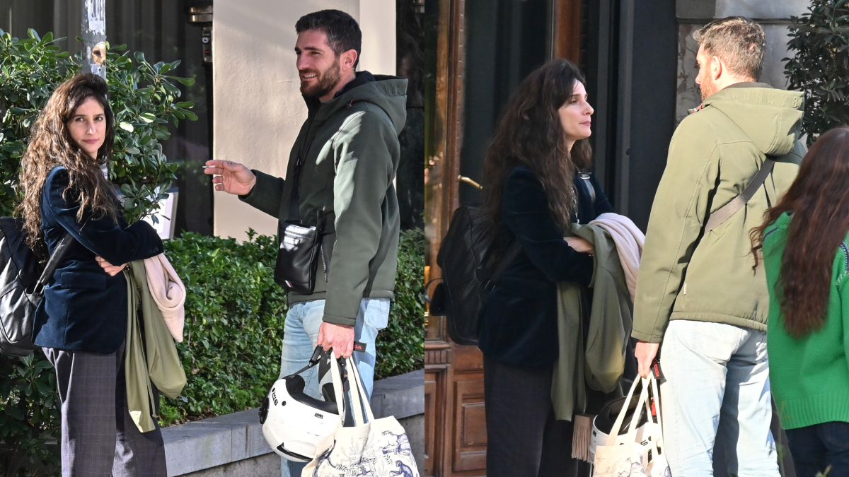 Μαρίνα Καλογήρου: Η σπάνια εμφάνιση στο κέντρο της Αθήνας με τον νέο της σύντροφο, Ηλία Φραγκάκη (pics)