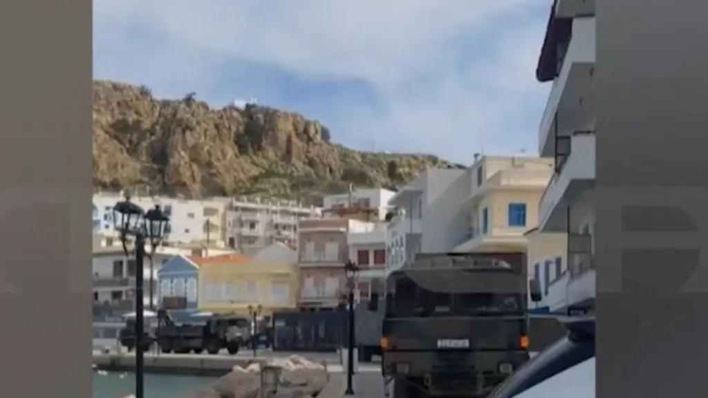 Κάρπαθος: Έφτασε στο νησί η συστοιχία Patriot για την ενίσχυση της ελληνικής αεράμυνας (Βίντεο)
