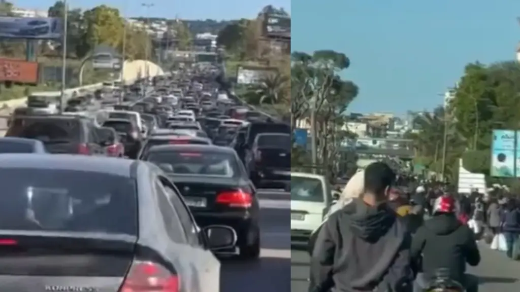 Λίβανος: Πανικός στη νότια Βηρυτό μετά από ισραηλινή εντολή εκκένωσης – Κάτοικοι φεύγουν με αυτοκίνητα και πεζοί (Βίντεο)