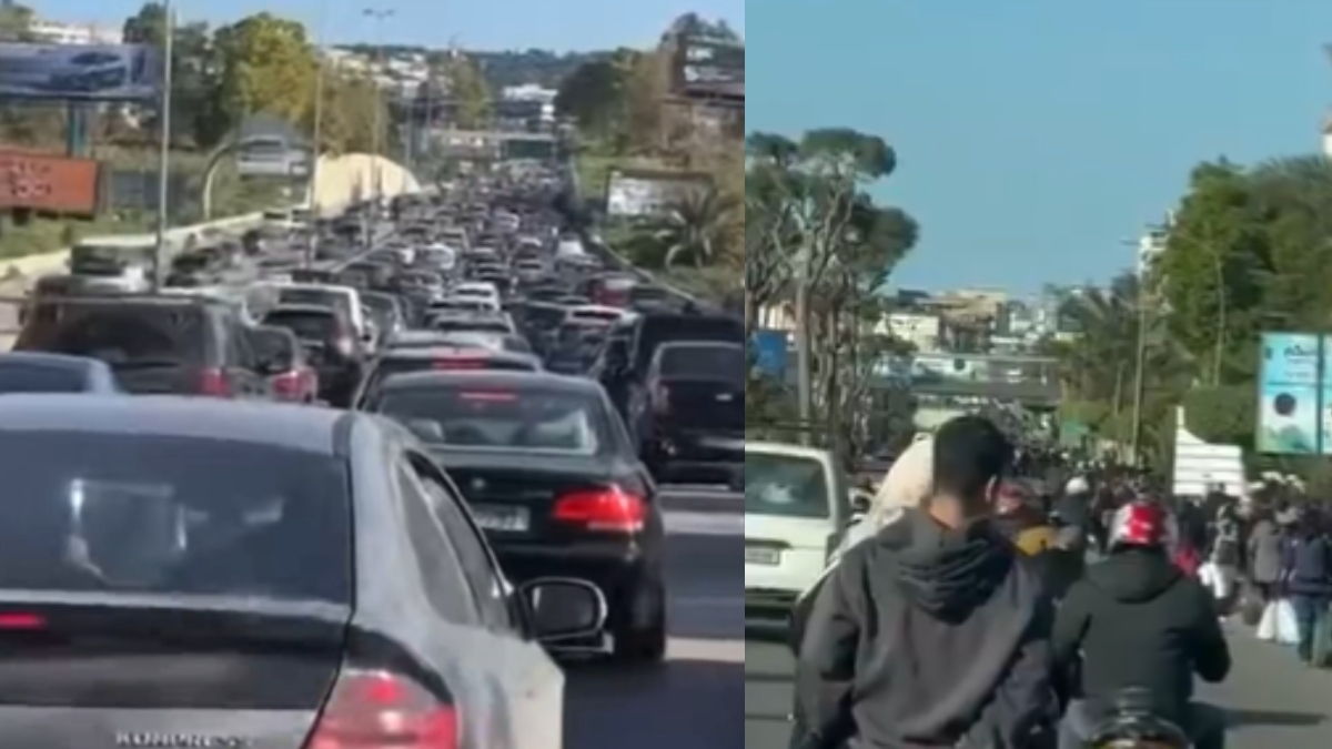 Λίβανος: Πανικός στη νότια Βηρυτό μετά από ισραηλινή εντολή εκκένωσης – Κάτοικοι φεύγουν με αυτοκίνητα και πεζοί (Βίντεο)