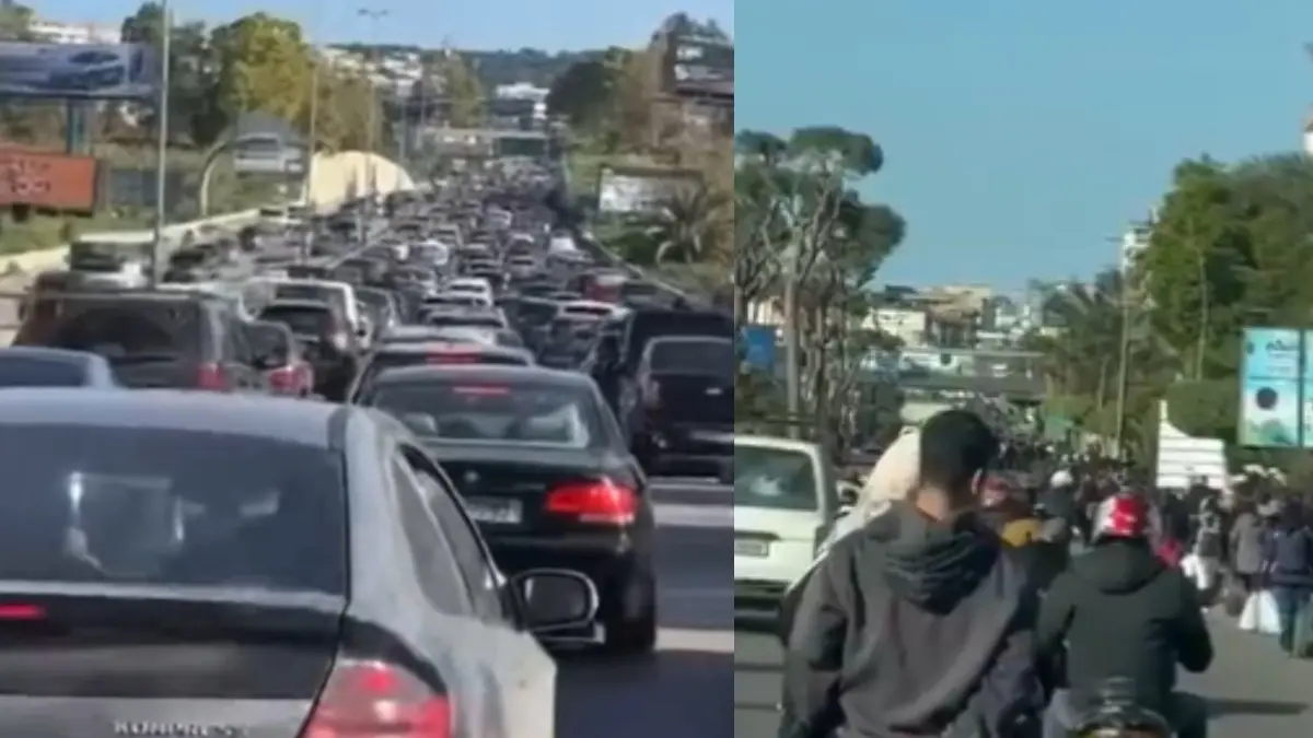 Λίβανος: Πανικός στη νότια Βηρυτό μετά από ισραηλινή εντολή εκκένωσης – Κάτοικοι φεύγουν με αυτοκίνητα και πεζοί (Βίντεο)
