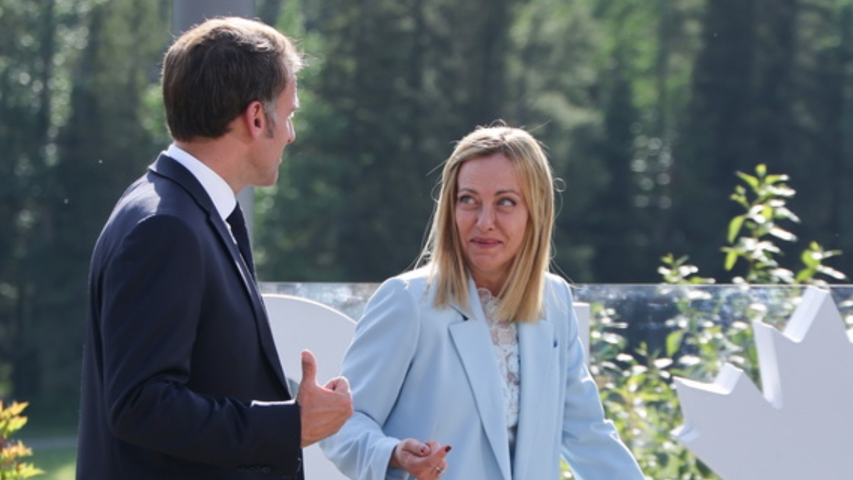 Τηλεφωνική συνομιλία Μελόνι-Μακρόν: Συζήτησαν για Κύπρο και Ιράν