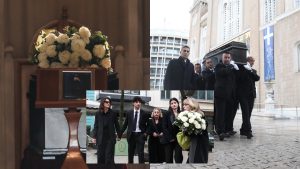 Μαρινέλλα: Συγκινητική η τελευταία εικόνα της μέσα στο φέρετρο- «Φορούσε ένα κόκκινο φουλάρι» (vid)