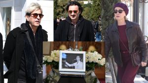 Γιώργος Μαρίνος: Θλίψη στην κηδεία του στην Βούλα – Οι επώνυμοι που έδωσαν το «παρών» (pics)