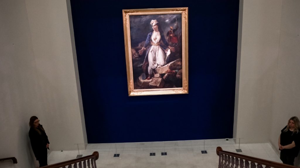 «Η Ελλάδα στα ερείπια του Μεσολογγίου»: Ο εμβληματικός πίνακας του Ντελακρουά στο Ξενοκράτειο Αρχαιολογικό Μουσείο