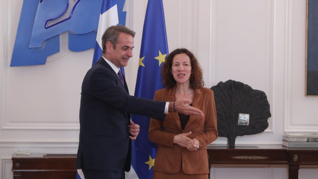 Κυριάκος Μητσοτάκης: Συναντήθηκε με την Εκτελεστική Αντιπρόεδρο της Ευρωπαϊκής Επιτροπής Roxana Mînzatu