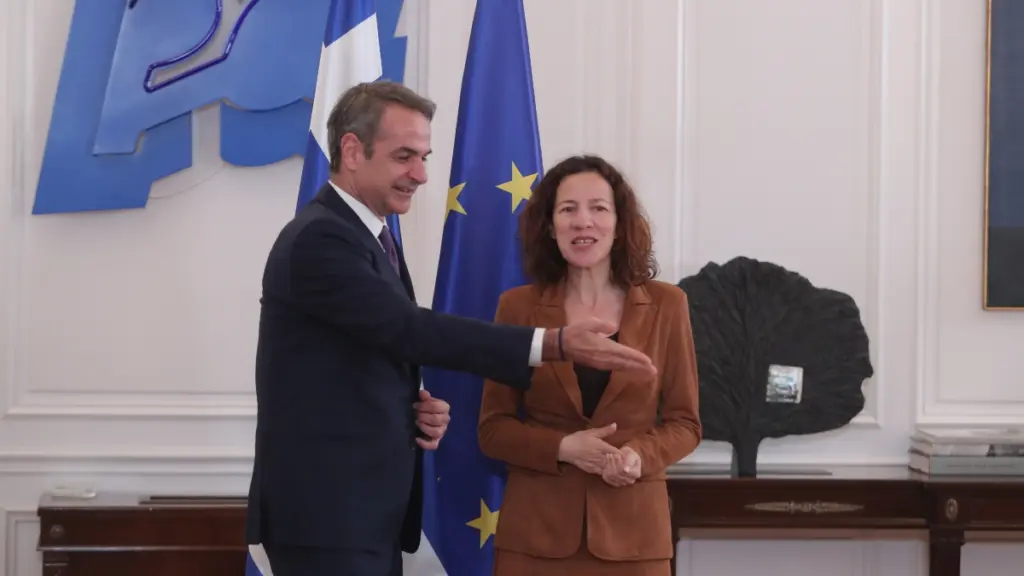 Κυριάκος Μητσοτάκης: Συναντήθηκε με την Εκτελεστική Αντιπρόεδρο της Ευρωπαϊκής Επιτροπής Roxana Mînzatu