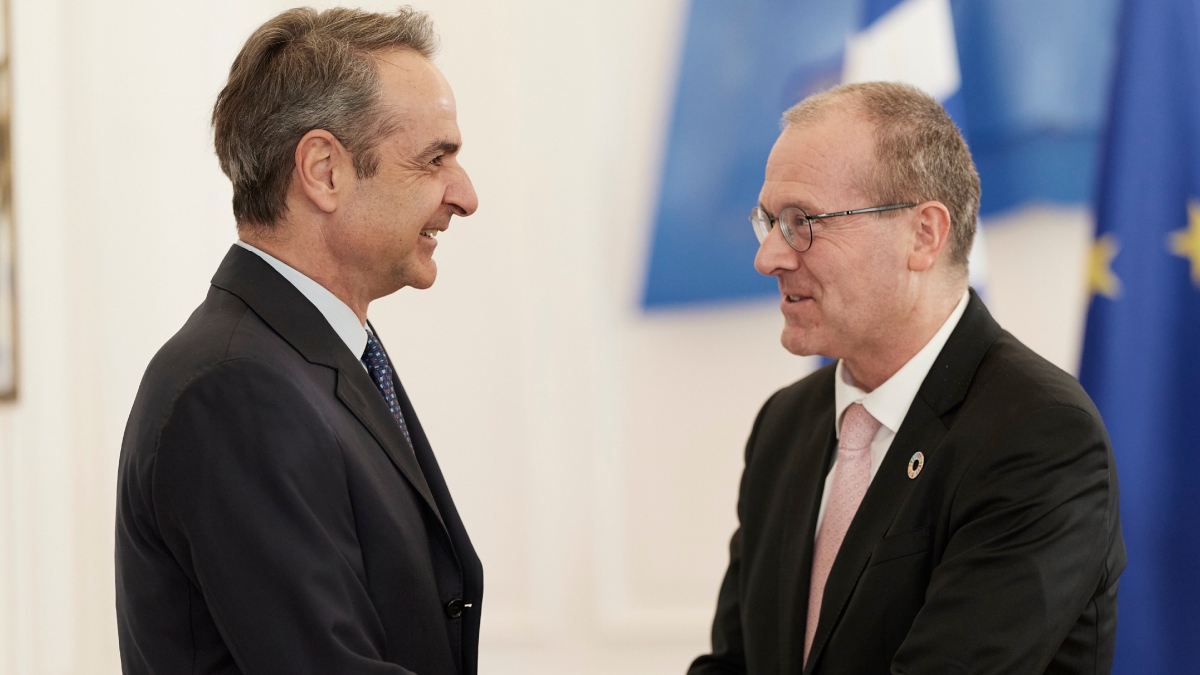 Μητσοτάκης: Συνάντηση με τον Περιφερειακό Διευθυντή Ευρώπης του Παγκόσμιου Οργανισμού Υγείας
