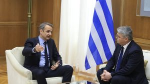 Μητσοτάκης σε Νατσιό: “Η χώρα μας είναι μια ειρηνική δύναμη, ασφάλειας και σταθερότητας σε μια εξαιρετικά ταραγμένη περιοχή”