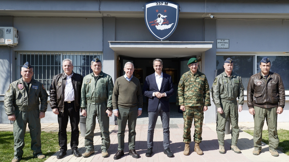 Μητσοτάκης από Λάρισα: “Η Ασπίδα του Αχιλλέα θα παρέχει απόλυτη αμυντική ασφάλεια στη χώρα μας”