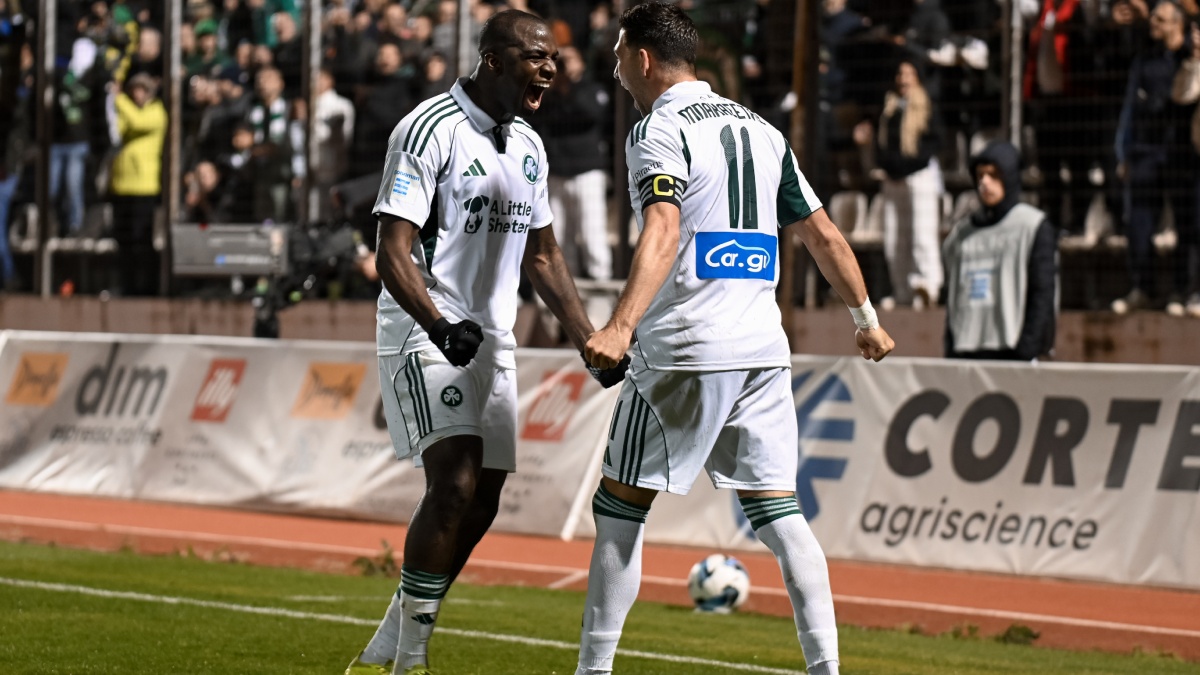 Λεβαδειακός – Παναθηναϊκός 1-4: Πέρασε σαν σίφουνας από την Λιβαδειά και ανέβηκε στην 4η θέση