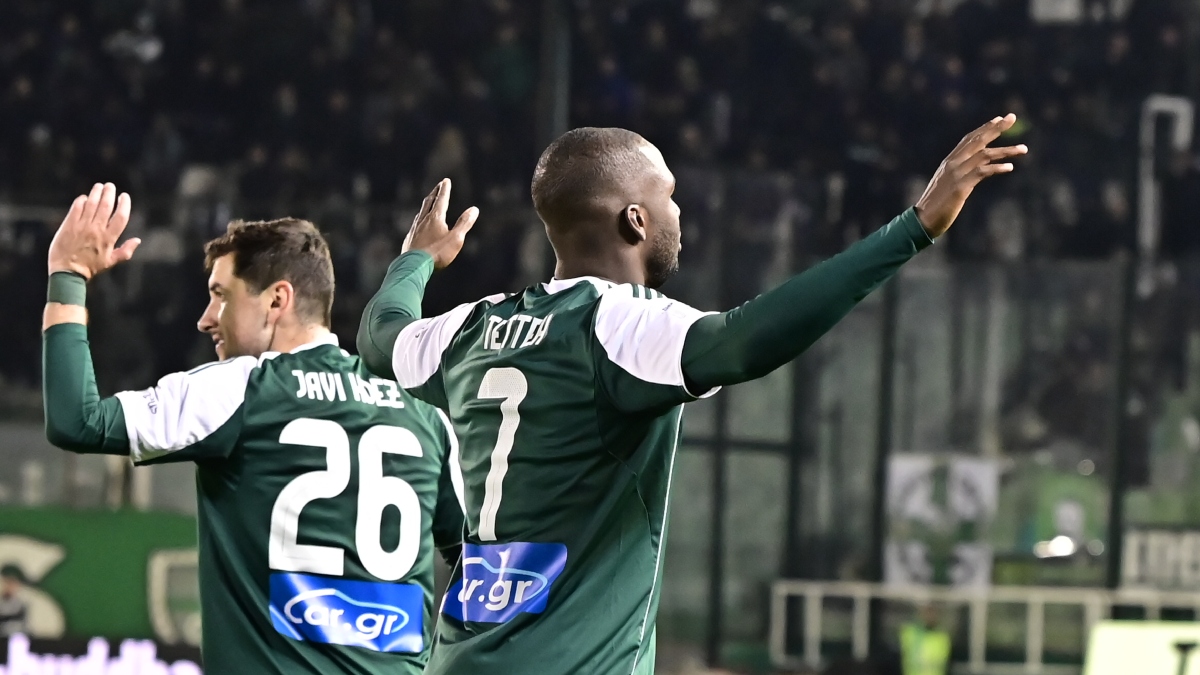 Παναθηναϊκός – Άρης 3-1: Νίκησε και έπιασε τον Λεβαδειακό στην 4η θέση της Super League