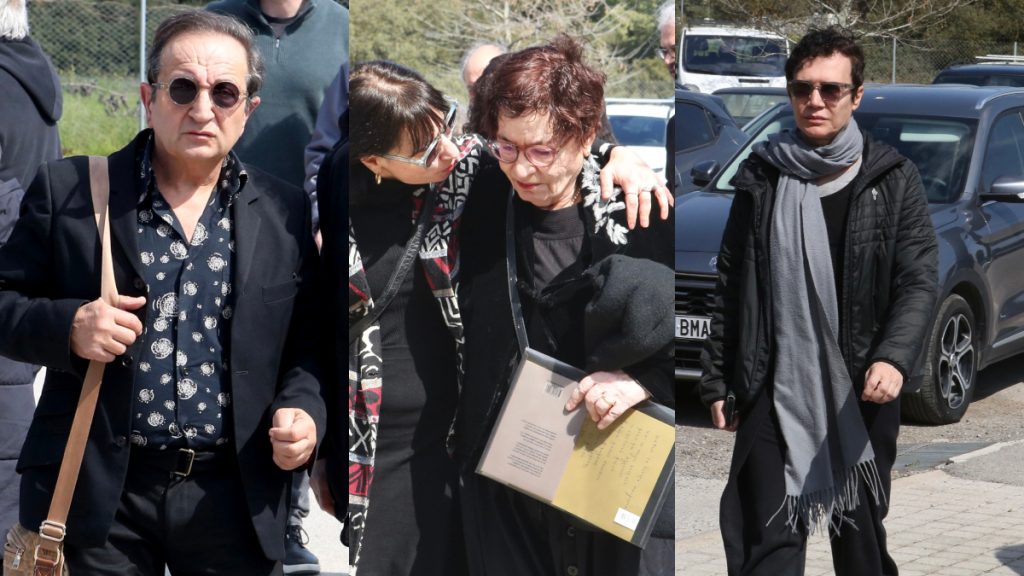 Χρήστος Βαλαβανίδης: Συγκίνηση στο τελευταίο «αντίο» στον ηθοποιό στην Ριτσώνα (pics)