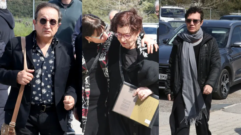 Χρήστος Βαλαβανίδης: Συγκίνηση στο τελευταίο «αντίο» στον ηθοποιό στην Ριτσώνα (pics)