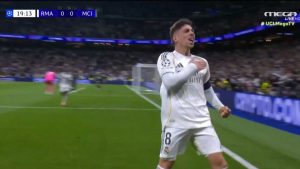 Ρεάλ Μαδρίτης – Μάντσεστερ Σίτι: Τρομερό ξεκίνημα από τους Ισπανούς – Προηγήθηκαν (2-0) με διπλό χτύπημα του Βαλβέρδε (Βίντεο)