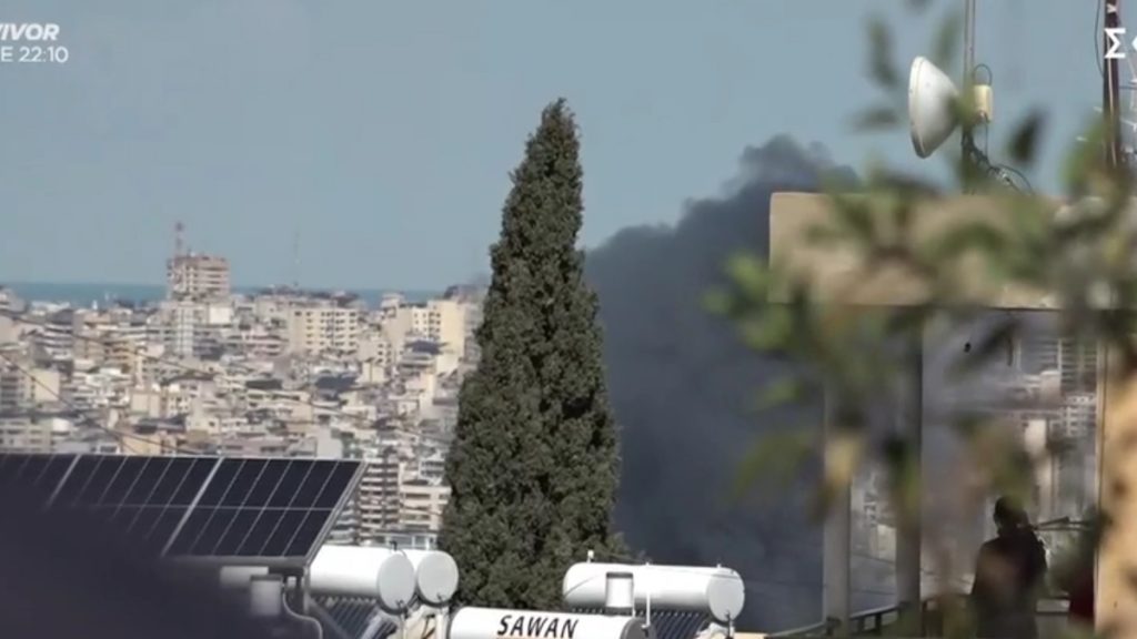 Χάος στην Βηρυτό: Πύραυλος αναχαιτίστηκε σε ζωντανή μετάδοση (βίντεο)