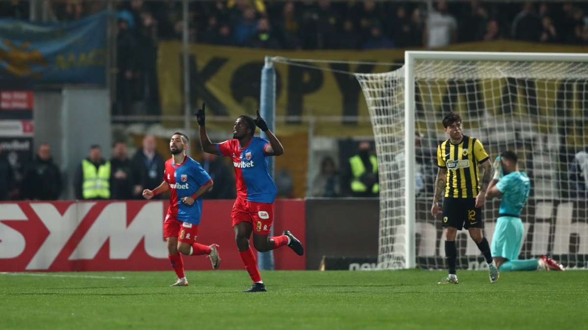 Βόλος – ΑΕΚ 2-2: Της χάλασε το «πάρτι» και την προσγείωσε