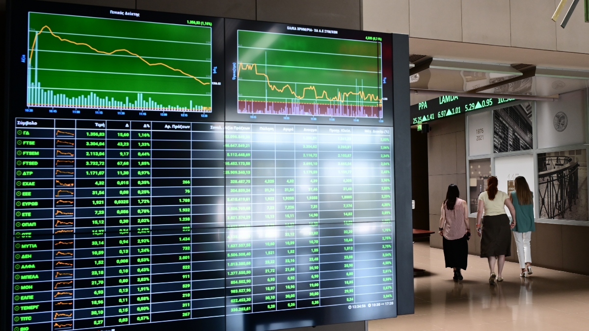 Χρηματιστήριο: Πτωτική στάση στο άνοιγμα – Στις 2.066,32 μονάδες ο Γενικός Δείκτης Τιμών –