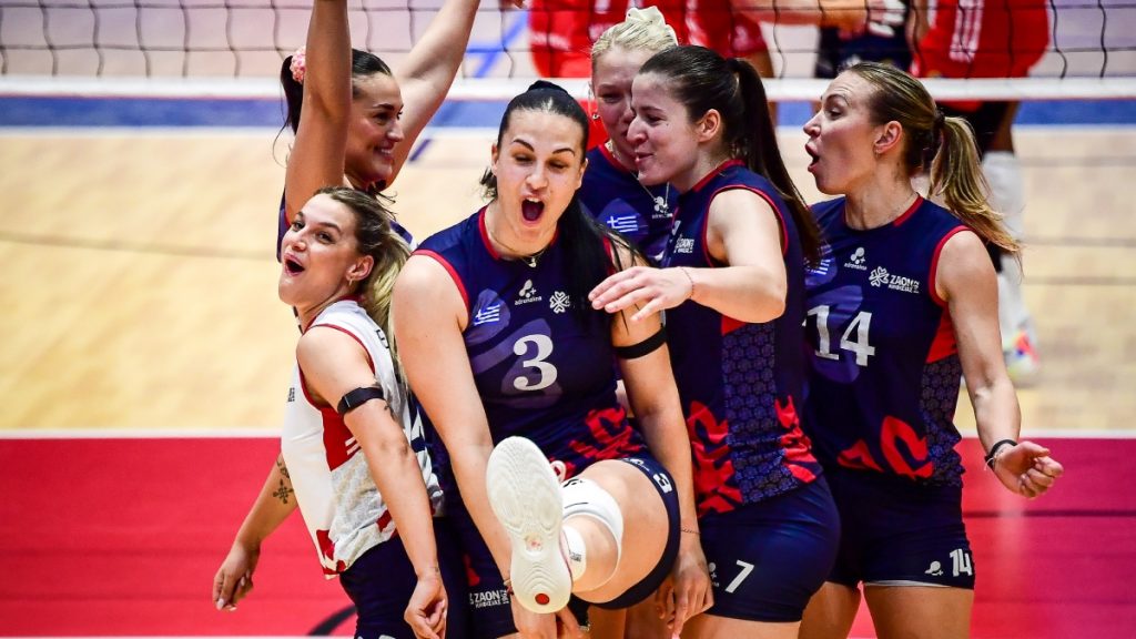 ΖΑΟΝ – Ολυμπιακός 3-0: Έκανε το «μπαμ» και απέκλεισε τις «ερυθρόλευκες» από τα ημιτελικά της Volley League γυναικών