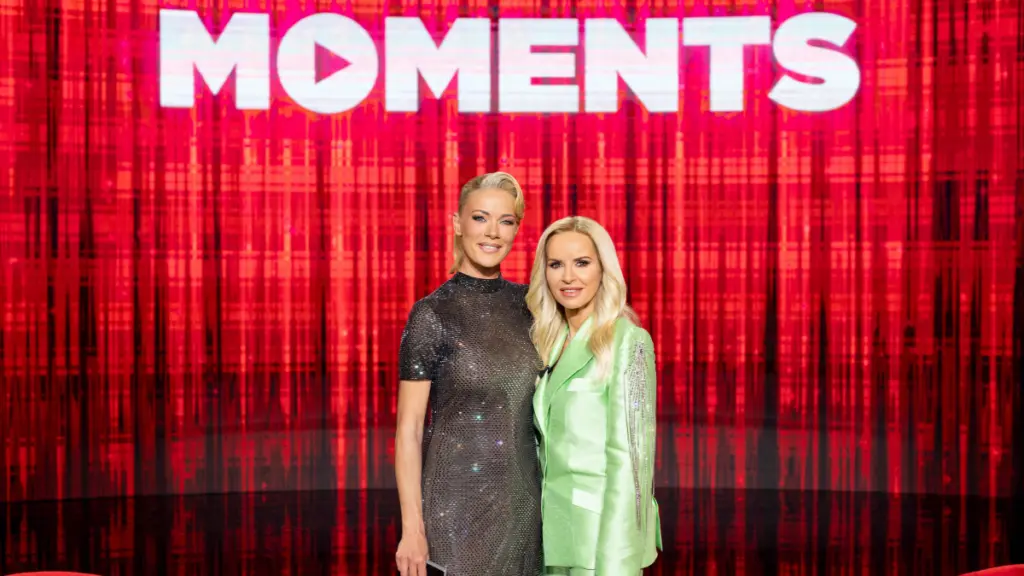 Moments: Η Ζέτα Μακρυπούλια υποδέχεται τη Μαρία Μπεκατώρου στον ΑΝΤ1