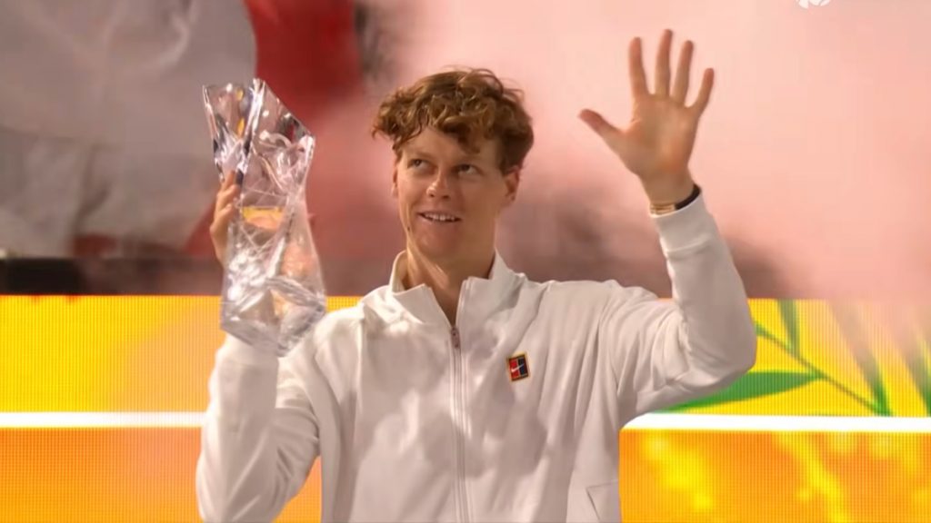 Γιανίκ Σίνερ: Κατέκτησε το Miami Open και ανέβηκε δίπλα σε Τζόκοβιτς, Φέντερερ και Ναδάλ
