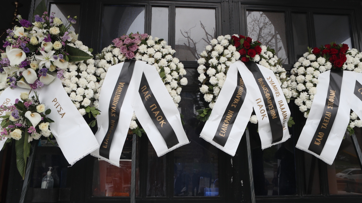 Κηδεία Στέφανου Μπορμπόκη