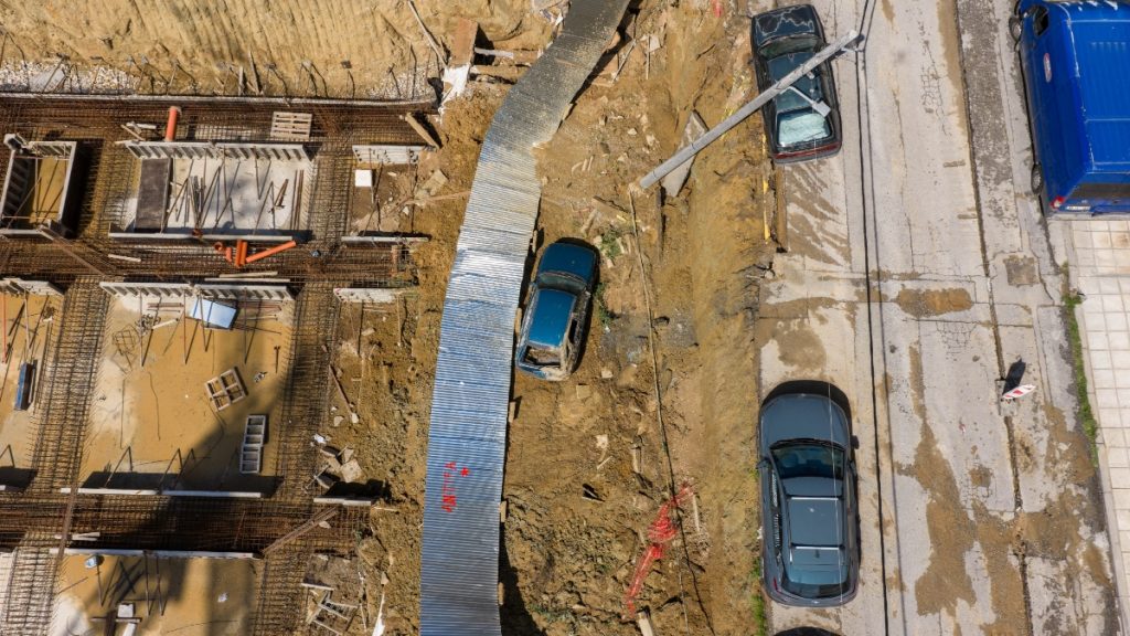 Θεσσαλονίκη: Εισαγγελική έρευνα για την καθίζηση κατά τη διάρκεια εργασιών στους Στάβλους Παπάφη