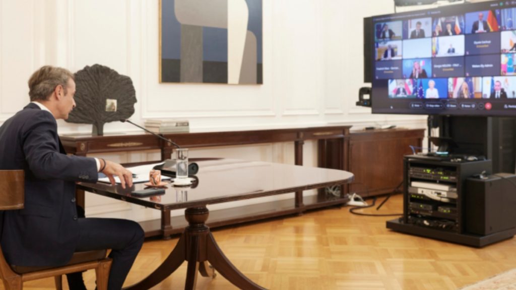 Κυριάκος Μητσοτάκης: Συμμετείχε σε τηλεδιάσκεψη ευρωπαίων ηγετών για την προστασία ανηλίκων στο διαδίκτυο