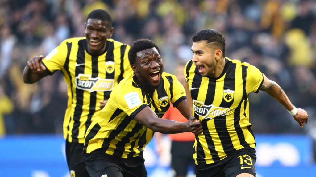 ΑΕΚ – ΠΑΟΚ 3-0: «Κιτρινόμαυρο πάρτι» στη Νέα Φιλαδέλφεια και καλπάζει για το πρωτάθλημα η «Ένωση»