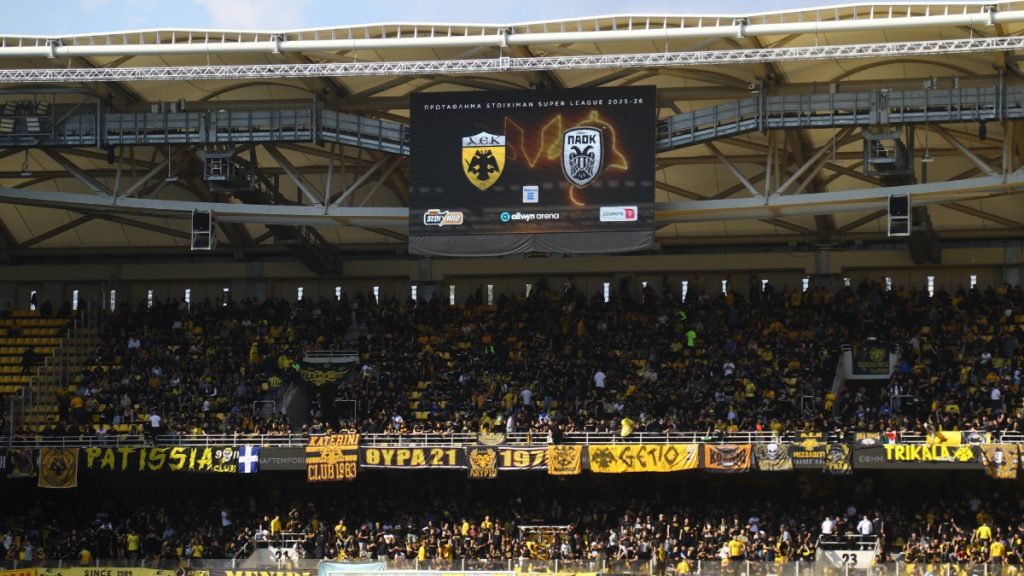 ΑΕΚ – ΠΑΟΚ: Οι ενδεκάδες του ντέρμπι της Allwyn Arena